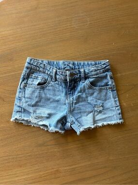 Art Class Girls’ Distressed Cutoff Denim Shorts